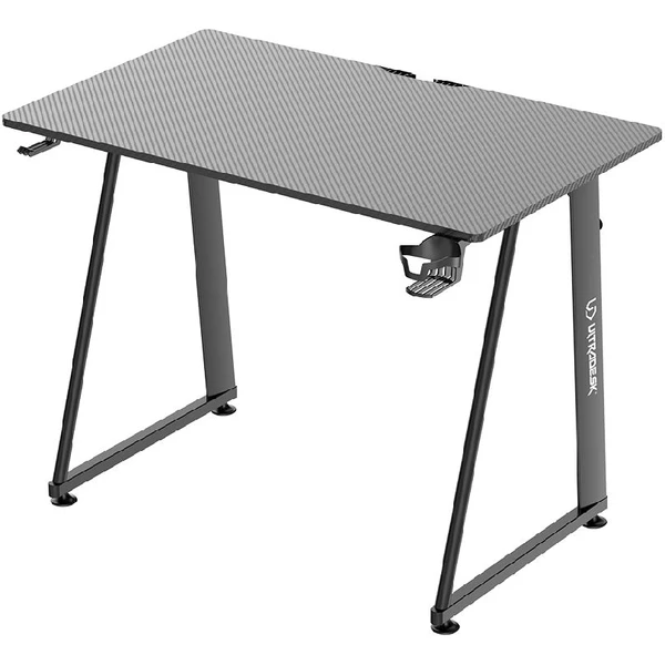 ULTRADESK ENTER V2 kompaktný herný stôl 100x60 cm čierny - Stoly - Obrázok X7QXF00101