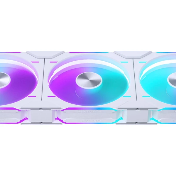 PHANTEKS D30 PWM Reverse Airflow D-RGB 3x120mm biely - Ventilátory pre PC - Obrázok X7SC000J01