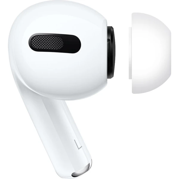 FIXED Plugs 2 sady silikónových štuple Apple Airpods Pro/Pro 2 (L) biela - Náhradné náušníky - Obrázok X7XQ000501