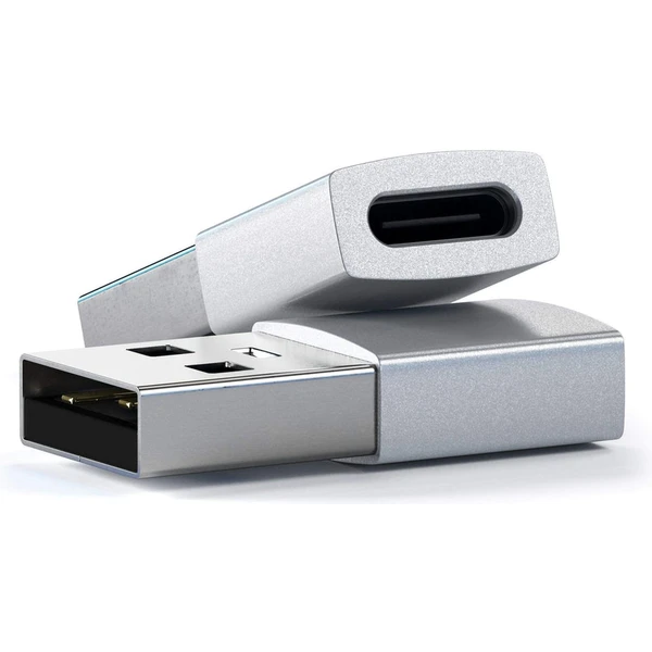 Satechi USB-A/USB-C redukcia strieborná - Káble a redukcie - Obrázok X7XXF00101