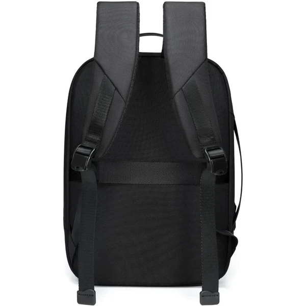 MyBalo Basel minimalistický business batoh čierny - Batohy - Obrázok X8AE000K01