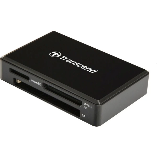 Transcend USB 3.1 čítačka pamäťových kariet čierna - Čítačky pamäťových kariet - Hlavný obrázok