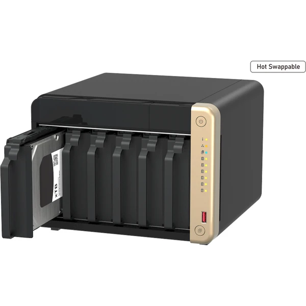 QNAP TS-664-8G - Servery NAS - Obrázok X8MK000K01
