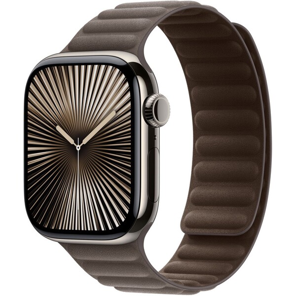 Apple Watch 42/41/40/38mm šedohnedý magnetický ťah M/L