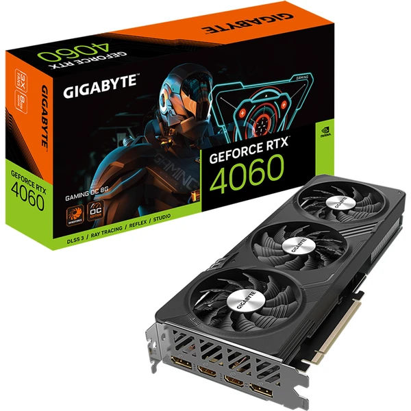 GIGABYTE NVIDIA GeForce RTX 4060 GAMING OC 8G - Grafické karty - Obrázok X8Z2000701