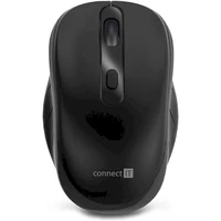 CONNECT IT LONG LIFE bezdrôtová optická myš čierna - Myši