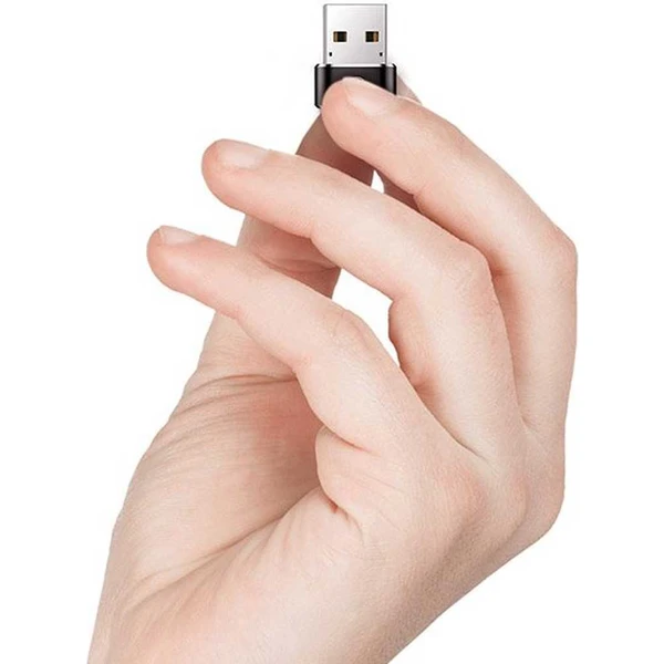 Baseus prevodník USB-A na USB-C čierny - Redukcie - Obrázok X90T200301