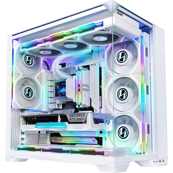 Lian Li O11 Vision Compact Tempered Glass biela - Počítačové skrine - Obrázok X91O000K01