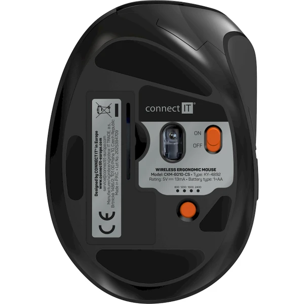 Connect IT For Health bezdrôtový set klávesnice a myši SK čierny - Klávesnicové sety - Obrázok X95L000K01