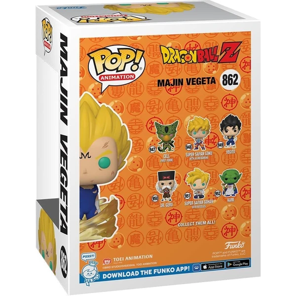 Funko POP! & Tee: Dragon Ball Z - Majin Vegeta (GITD) XL - Darčekové sady - Obrázok X9DE000L01