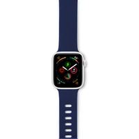 EPICO Silicone remienok Apple Watch 38/40mm modrý - Remienky