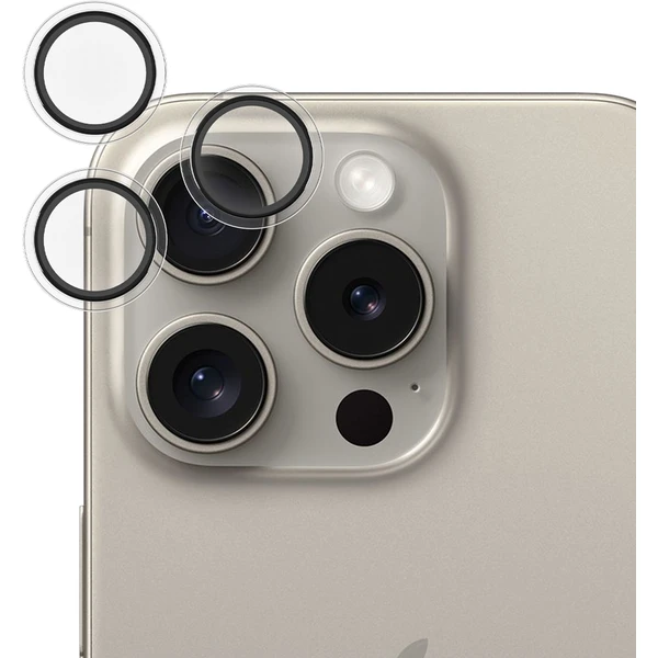 iWant ochranné sklíčko na kameru iPhone 16 Pro / 16 Pro Max - Ochranné fólie a sklo - Hlavný obrázok