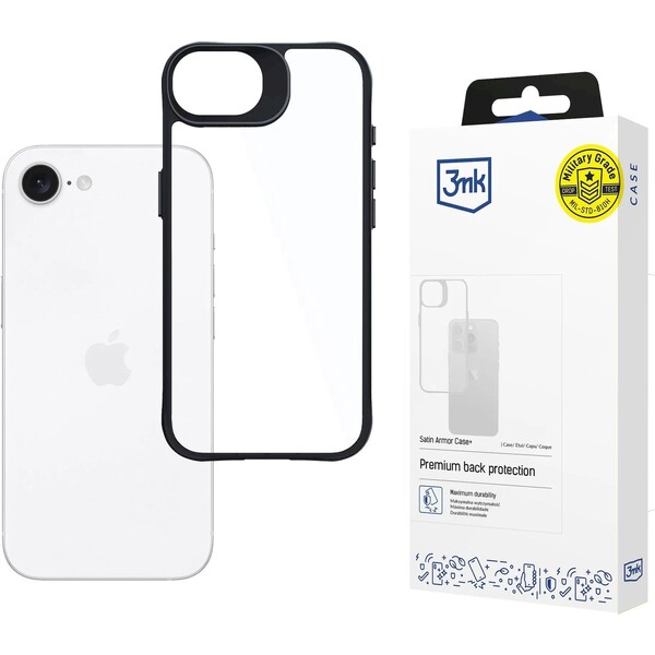 3mk ochranný kryt Satin Armor Case+ pre Apple iPhone 16E