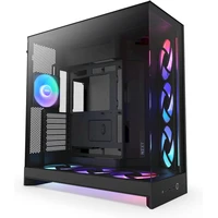 NZXT H9 Flow RGB+ čierna - Počítačové skrine