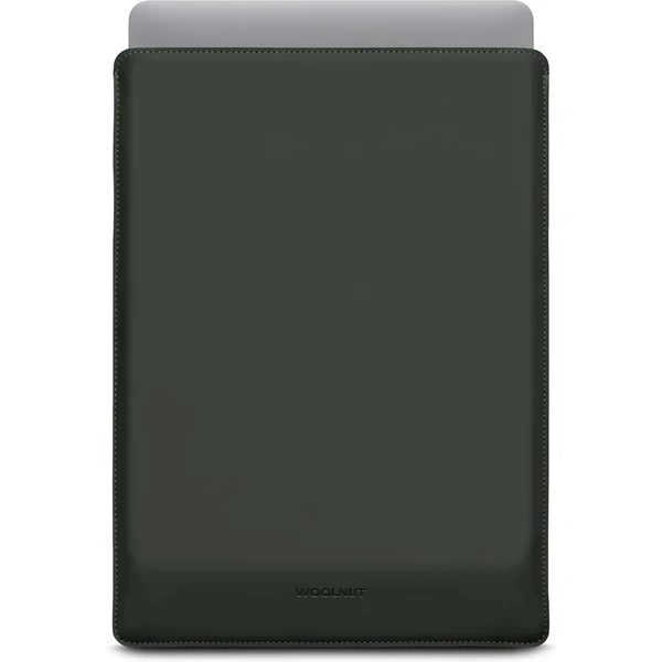 Woolnut Coated PU Sleeve púzdro pre 16" MacBook Pro tmavo zelené - Puzdra - Obrázok XAJR100501