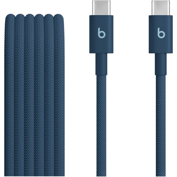 Apple Beats USB-C/USB-C Woven kábel 1,5m tmavomodrý