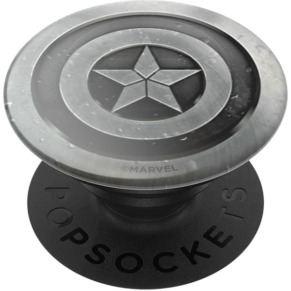 PopSockets PopGrip - Captain America Monochrome - Držiaky - Hlavný obrázok