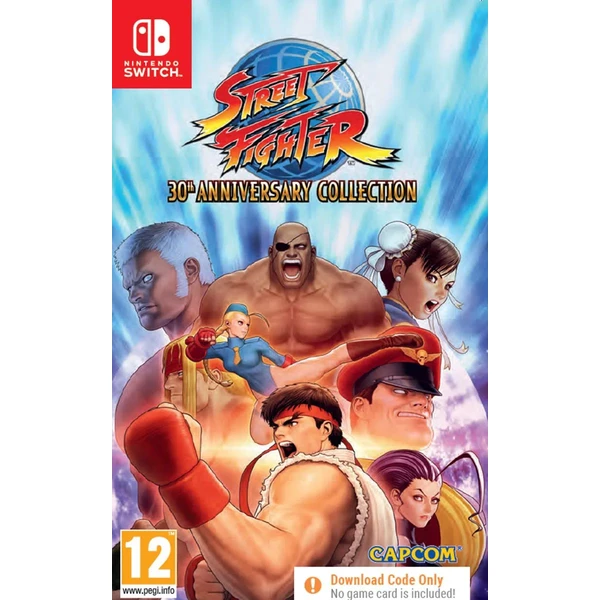 Street Fighter 30. Anniversary Collection (Code in Box) (Switch) - Hry na Nintendo Switch - Hlavný obrázok