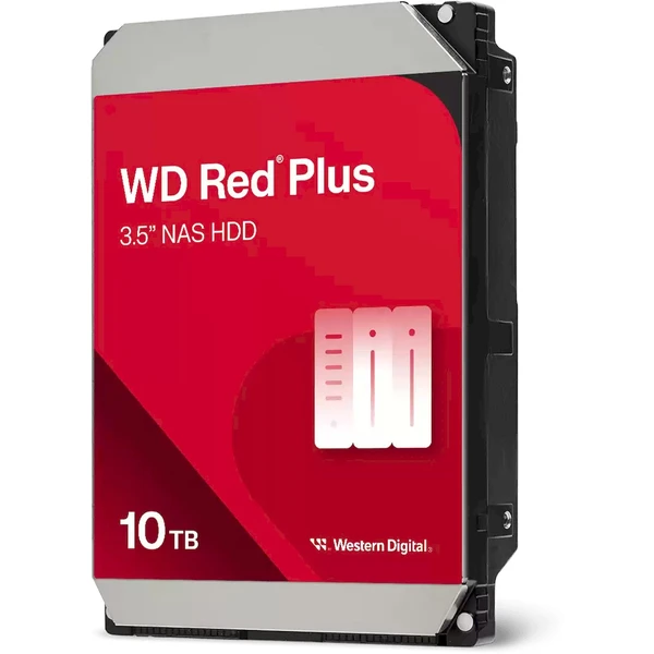 WD Red Plus (WD100EFGX) HDD 3,5" 10TB - Pevné disky - Hlavný obrázok