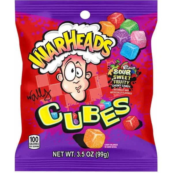Kyslé žuvacie cukríky Warheads - Ovocné príchute 99 g - Cukrovinky - Hlavný obrázok