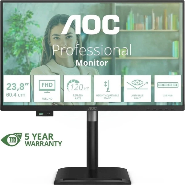 AOC 24P4U 23,8" - Monitory - Hlavný obrázok