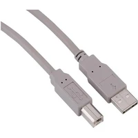 PremiumCord USB-A/USB-B kábel 1m sivý - Káble a redukcie