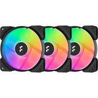Fractal Design Aspect 12 RGB PWM Black Frame 3-pack - Ventilátory pre PC