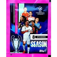 Futbalové samolepky Topps UEFA UCL - Futbalové karty