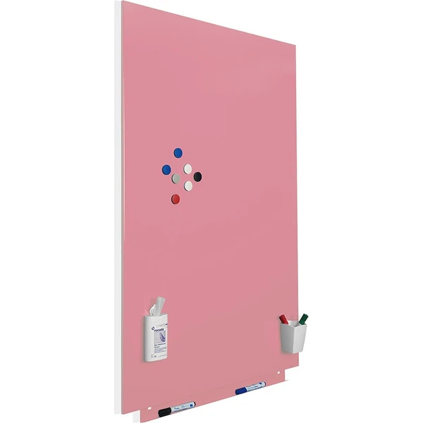 Rocada Skin Colour 6420R-3015 magnetická tabuľa svetlá ružová RAL 3015 - Magnetické tabule - Obrázok XCCN000K01