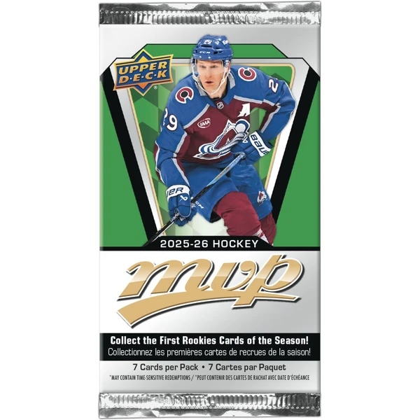 Hokejové karty 2025-26 Upper Deck MVP Hockey Blaster Box - Hokejové karty - Obrázok XCUG000K01