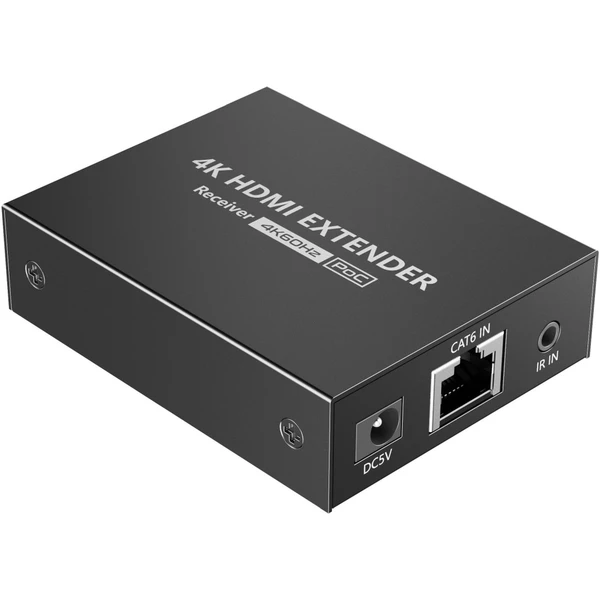 PremiumCord 4K@60Hz HDMI2.0 extender na 50m cez jeden kábel Cat6/6a HDR10 - Ostatné - Obrázok XDE1000K01