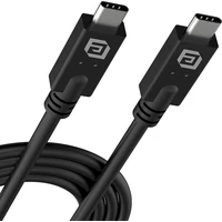 Akasa USB-C/USB-C napájací kábel 8K 240W 1m čierny - Káble a redukcie