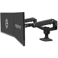 Ergotron LX Stolové ramená pre 2 monitory čierne 27' - Držiaky pre obrazovky