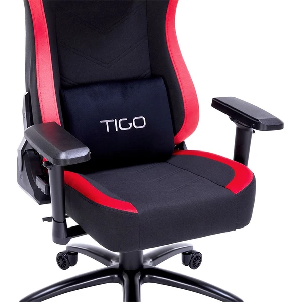 TIGO Raider herná stolička čiernočervená - Stoličky - Obrázok XDMF000K01