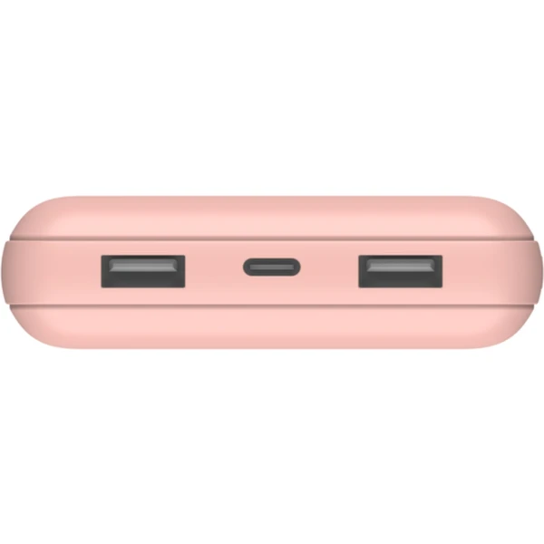 Belkin BOOST CHARGE USB-C powerbanka (15W), 20000mAh, ružová - Powerbanky - Obrázok XE31G00101