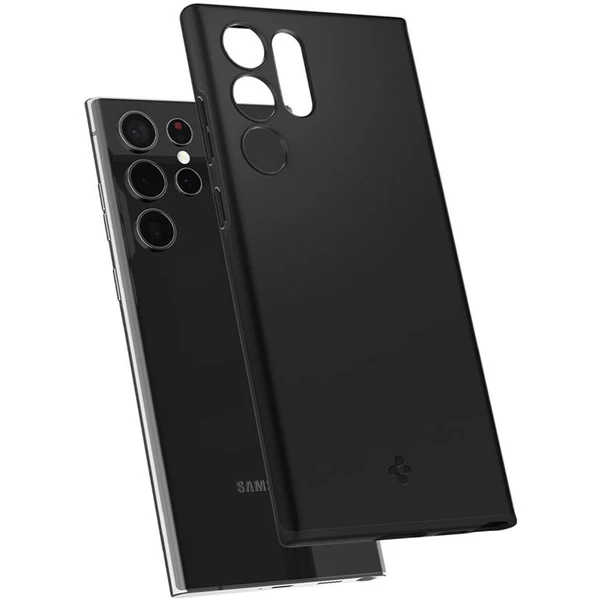 Spigen Thin Fit kryt Samsung Galaxy S22 Ultra čierny - Puzdra - Obrázok XE5C100501