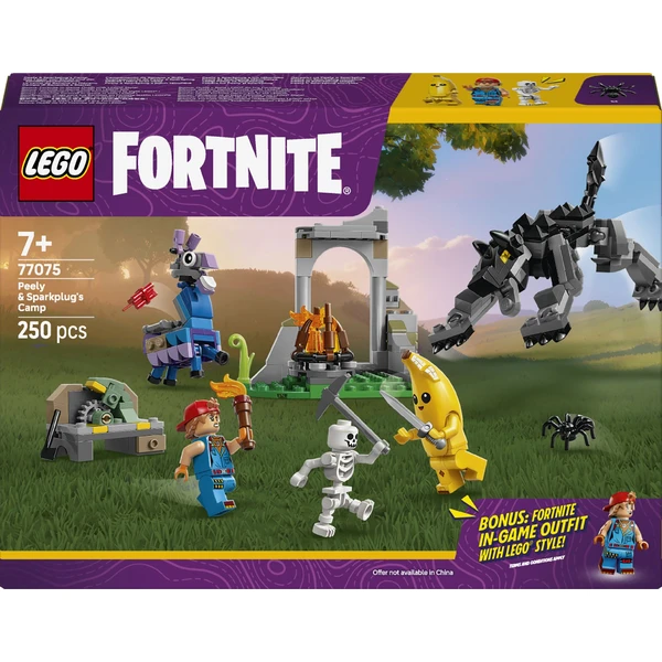 LEGO Fortnite 77075 Peely a Sparkplug a ich táborisko - LEGO - Obrázok XE5G000K01