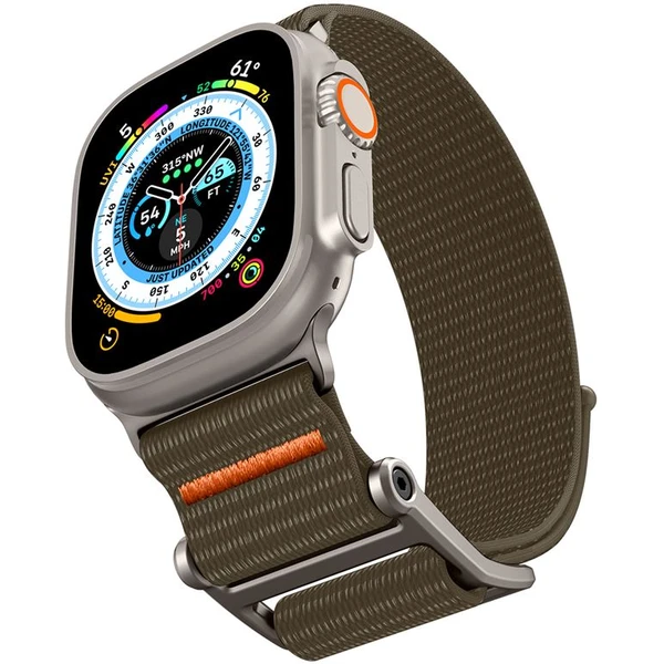 Spigen DuraPro Flex Ultra remienok Apple Watch 49/46/45/44/42mm zelený - Remienky - Hlavný obrázok