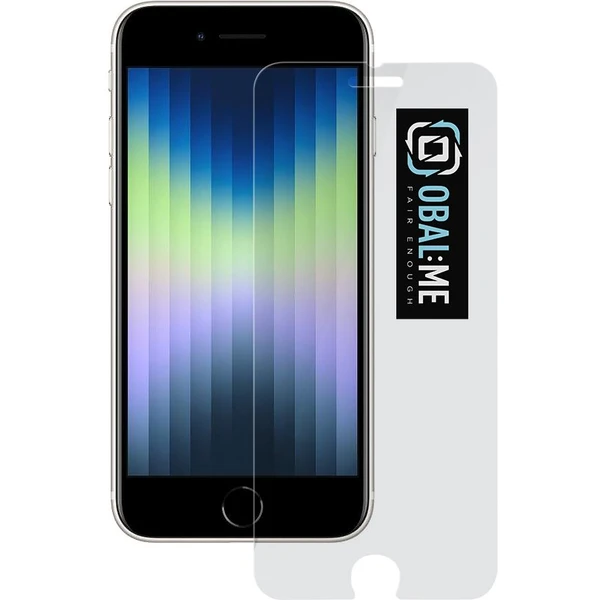 Obal:Me 2.5D tvrdené sklo Apple iPhone 7/8/SE (2022) číre - Ochranné fólie a sklo - Hlavný obrázok