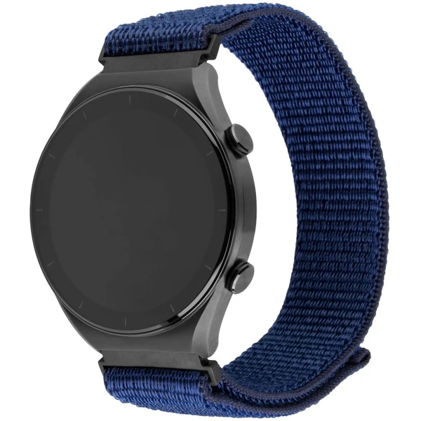 FIXED Nylon Sporty Strap remienok s Quick Release (20mm) tmavo modrý - Remienky - Hlavný obrázok