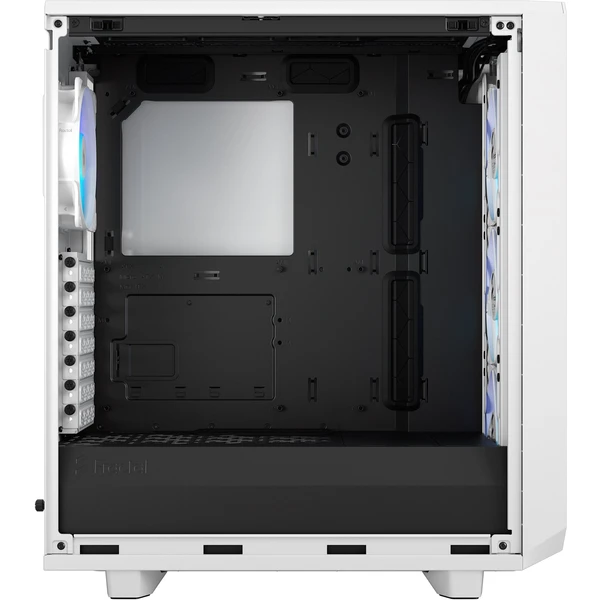 Fractal Design Meshify 2 Compact RGB TG skriňa biela - Počítačové skrine - Obrázok XF84000601