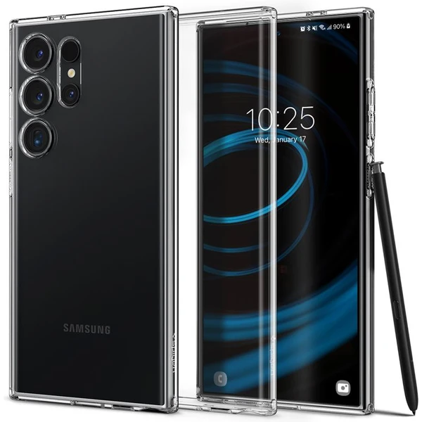 Spigen Liquid Crystal kryt Samsung Galaxy S24 Ultra číry - Puzdra - Hlavný obrázok