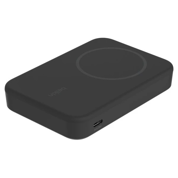 Belkin Boost Charge Pro (Qi2) MagSafe powerbanka, 8000mAh, 15W, čierna - Powerbanky - Obrázok XGAB000J01