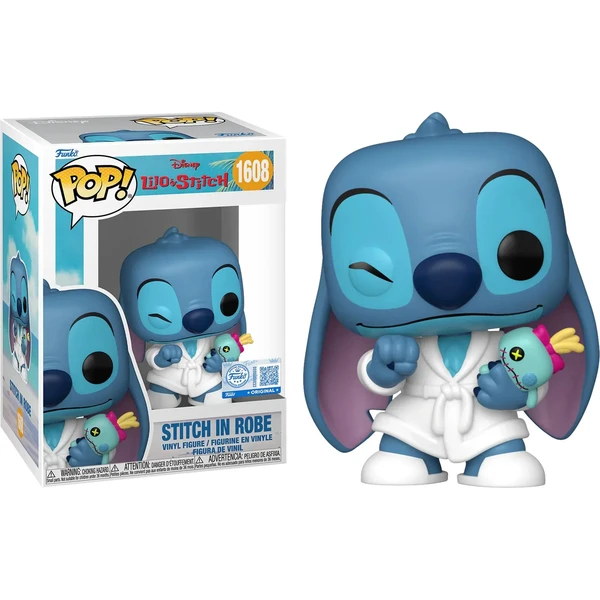Funko POP! #1608 Disney: Lilo & Stitch - Stitch in Robe - Funko POP! - Hlavný obrázok