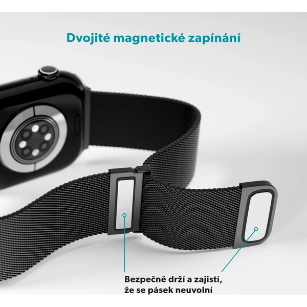 Epico Watch Strap milánsky ťah 38/40/41/42mm vesmírne šedý - Remienky - Obrázok XGJL000K01