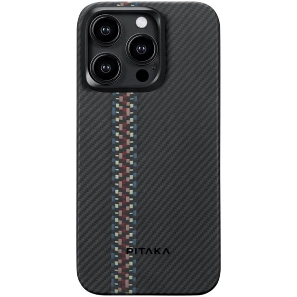 Pitaka Fusion Weaving MagEZ 4 600D iPhone 15 Pro Max rhapsody - Puzdra - Obrázok XGL9000601