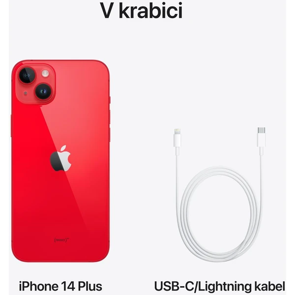 Apple iPhone 14 Plus 256GB (PRODUCT)RED - Mobilné telefóny - Obrázok XHLG300401