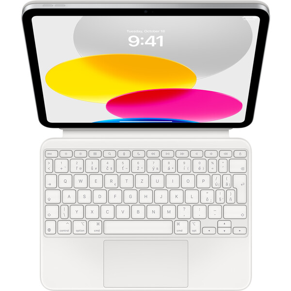 Apple iPad (11. generácia) Magic Keyboard Folio klávesnica SK biela