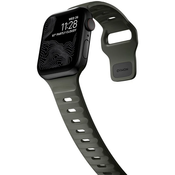 Nomad Sport Strap M/L remienok pre Apple Watch Ultra 49/45/44/42 mm Ash Green - Remienky - Obrázok XKNW600301