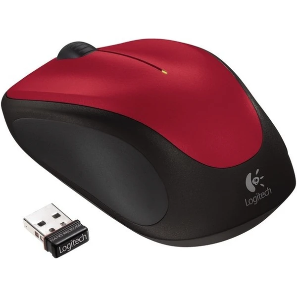 Logitech M235 myš, červená - Myši - Obrázok XKRO600301